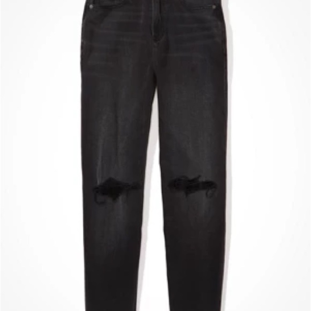 American Eagle Outfitters Black Straight Leg Jeans